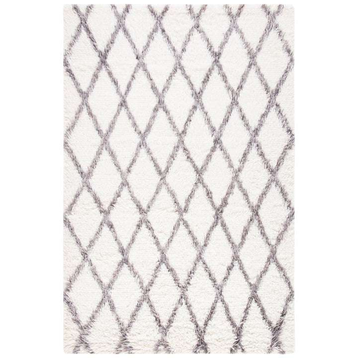 SAFAVIEH Kenya KNY712C Hand-knotted Ivory / Grey Rug Image 1