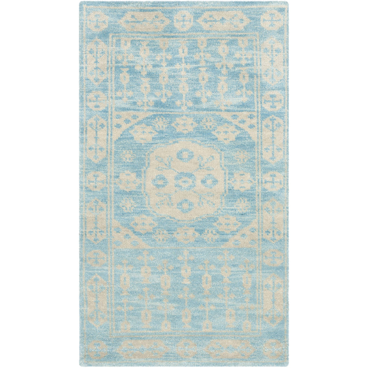 SAFAVIEH Kenya Collection KNY683A Hand-knotted Blue Rug Image 1