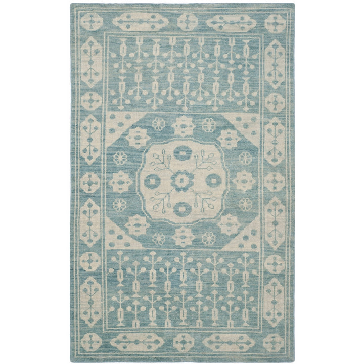 SAFAVIEH Kenya Collection KNY683A Hand-knotted Blue Rug Image 8