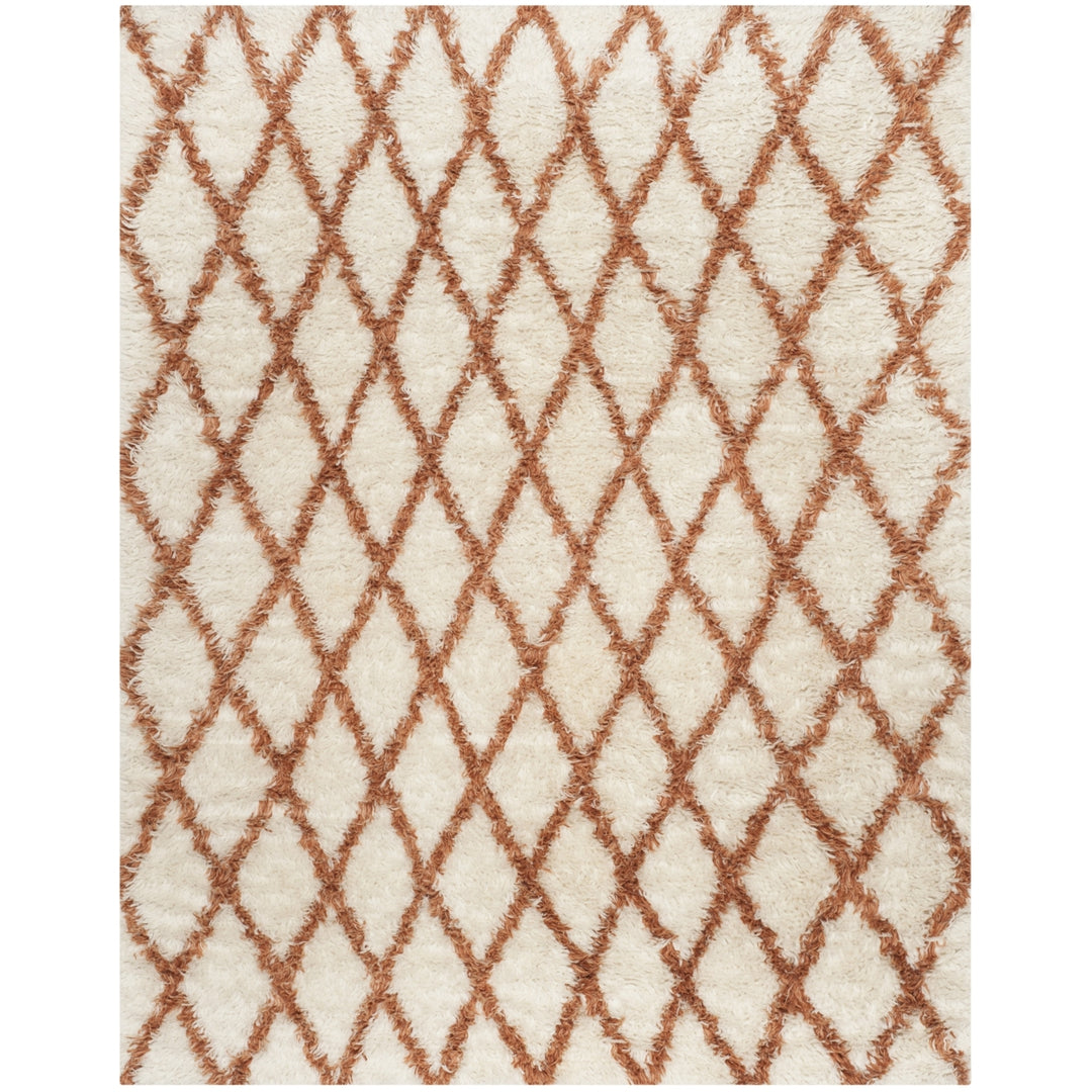 SAFAVIEH Kenya KNY712B Ivory / Terracotta Rug Image 6