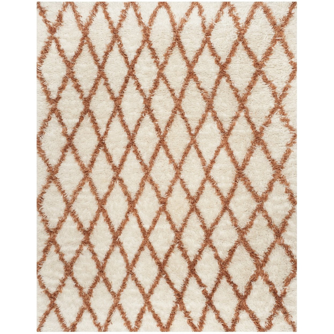 SAFAVIEH Kenya KNY712B Ivory / Terracotta Rug Image 1