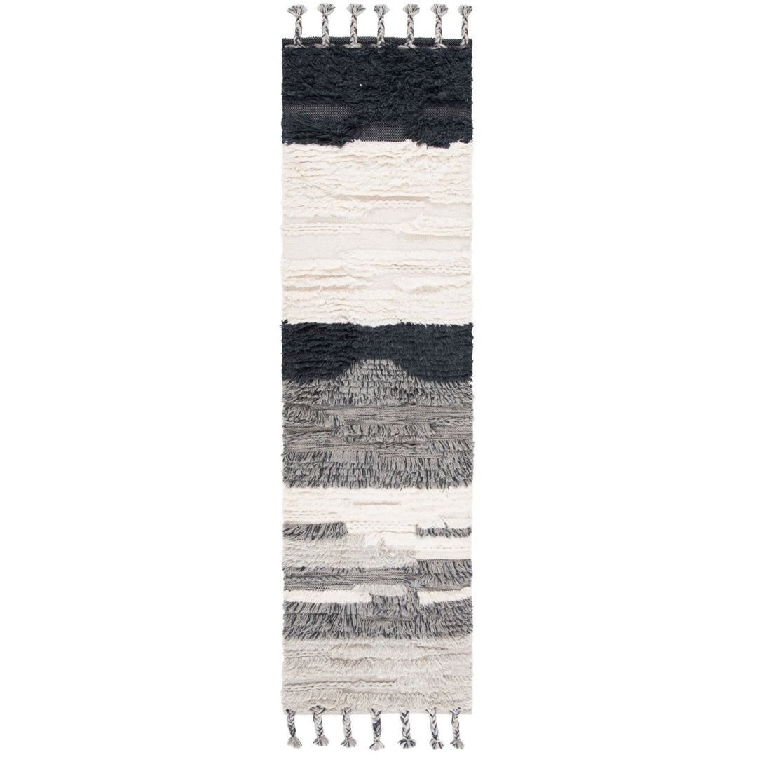 SAFAVIEH Kenya KNY955A Handwoven Ivory / Grey Rug Image 3