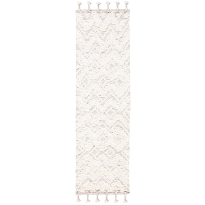 SAFAVIEH Kenya KNY957A Handwoven Ivory / Grey Rug Image 3