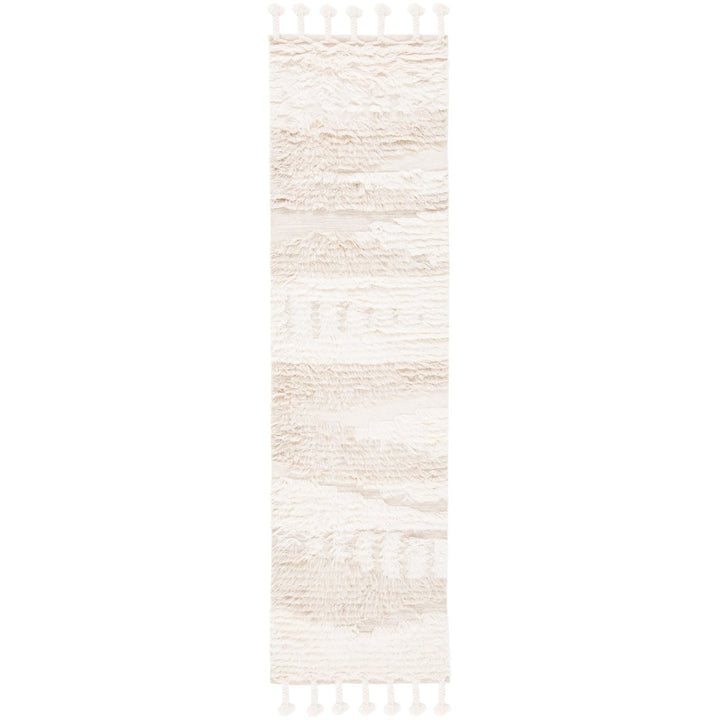 SAFAVIEH Kenya KNY958A Handwoven Ivory / Beige Rug Image 1