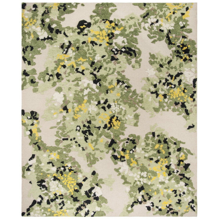 SAFAVIEH Kenya KNY804Y Hand-knotted Green / Beige Rug Image 1