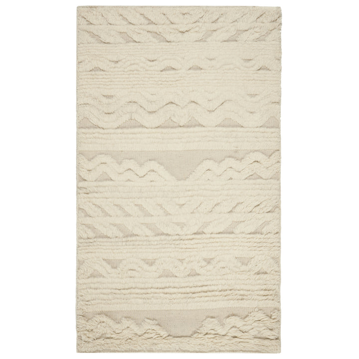 SAFAVIEH Kenya Collection KNY816A Hand-knotted Ivory Rug Image 1