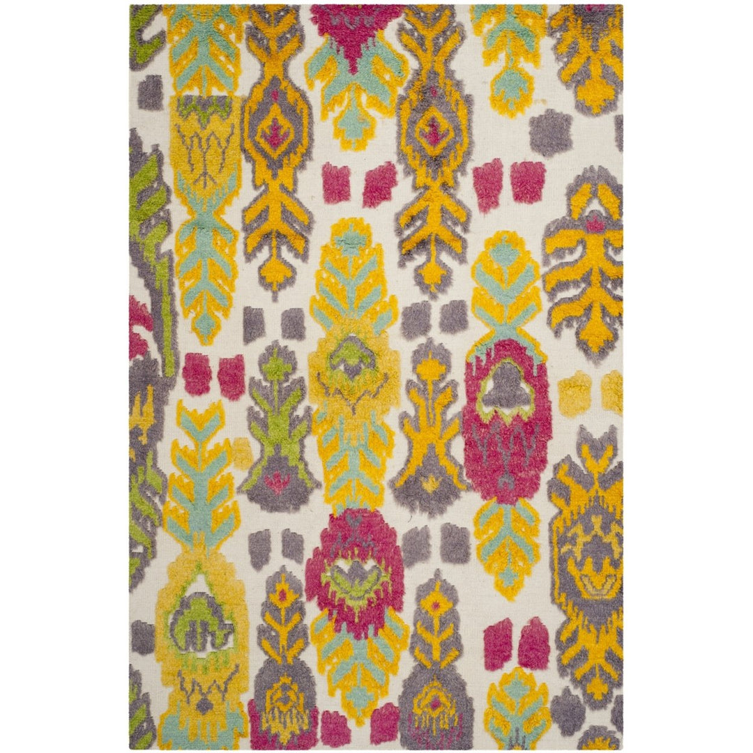 SAFAVIEH Kenya Collection KNY818A Hand-knotted Multi Rug Image 1