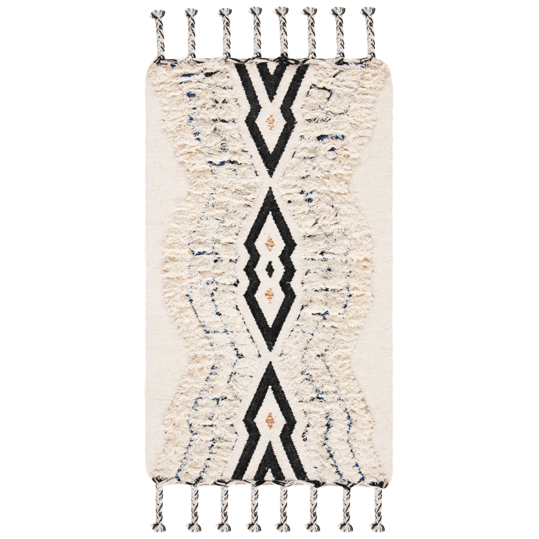 Safavieh KNY905A Kenya Ivory / Black Blue Image 8