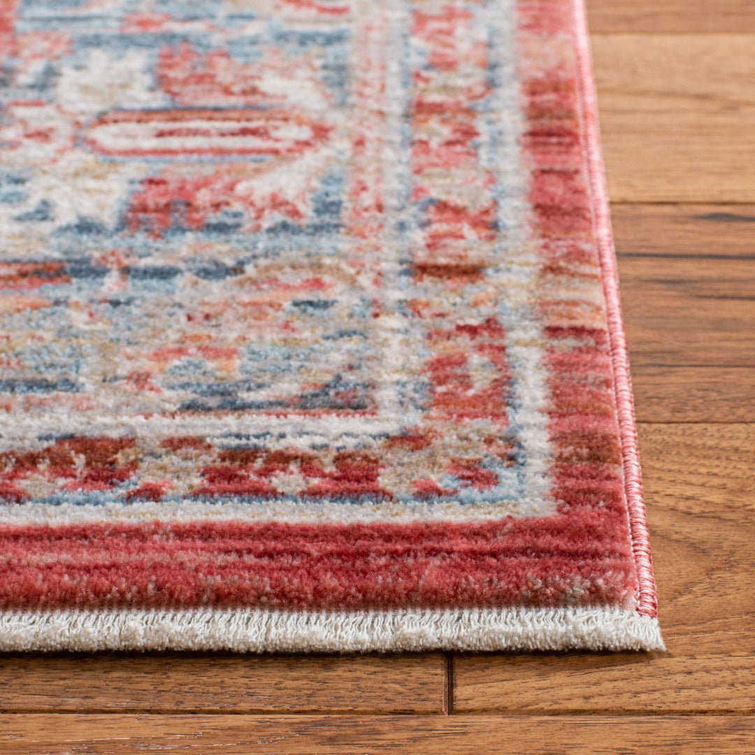 SAFAVIEH Kenitra Collection KRA628R Red / Blue Rug Image 4