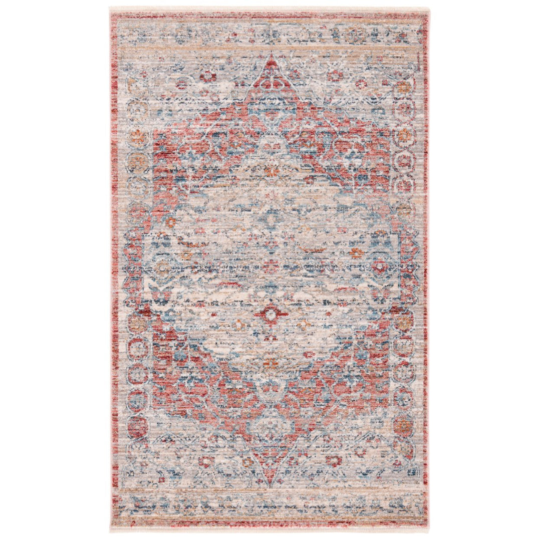 SAFAVIEH Kenitra Collection KRA661U Pink / Grey Rug Image 1