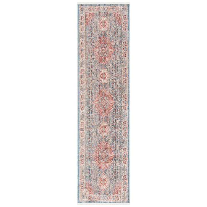 SAFAVIEH Kenitra Collection KRA672M Blue / Ivory Rug Image 1