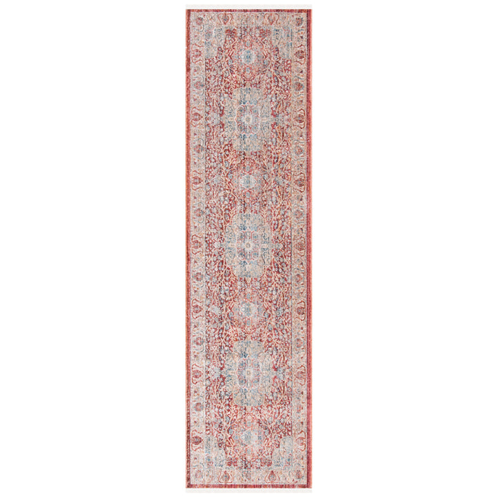 SAFAVIEH Kenitra Collection KRA672R Red / Blue Rug Image 3