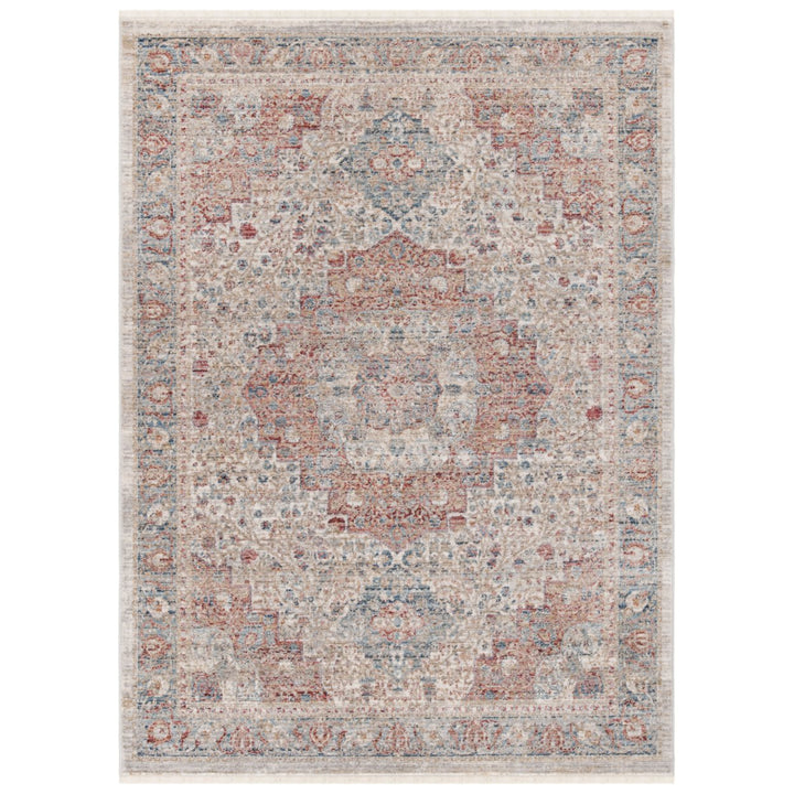 SAFAVIEH Kenitra Collection KRA672A Ivory / Pink Rug Image 1