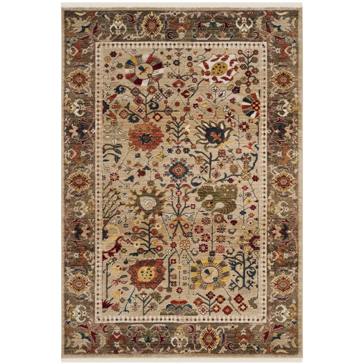 SAFAVIEH KSN303K Kashan Beige / Taupe Image 1