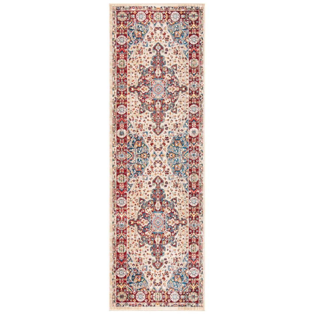 Safavieh KSN305K Kashan Ivory / Red Image 1