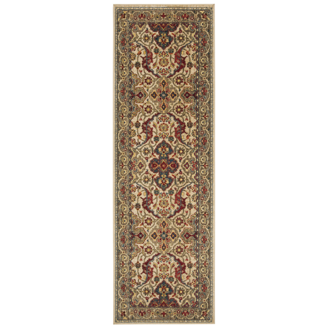 SAFAVIEH Kashan Collection KSN307A Ivory / Taupe Rug Image 2