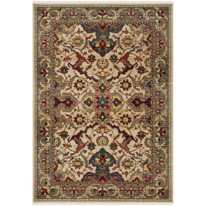 SAFAVIEH Kashan Collection KSN307A Ivory / Taupe Rug Image 4