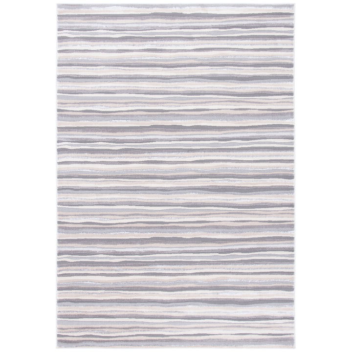 SAFAVIEH Lagoon Collection LGN148A Ivory / Grey Rug Image 2