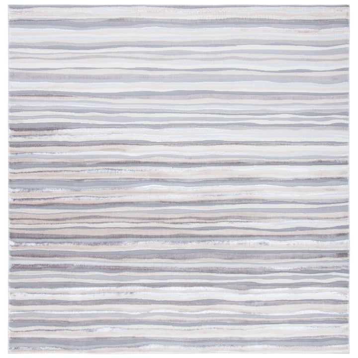 SAFAVIEH Lagoon Collection LGN148A Ivory / Grey Rug Image 4