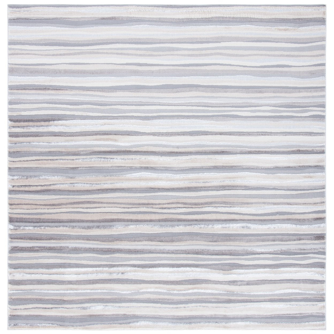 SAFAVIEH Lagoon Collection LGN148A Ivory / Grey Rug Image 1