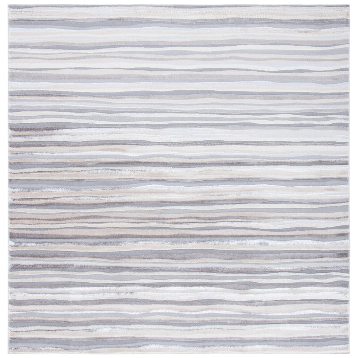 SAFAVIEH Lagoon Collection LGN148A Ivory / Grey Rug Image 1