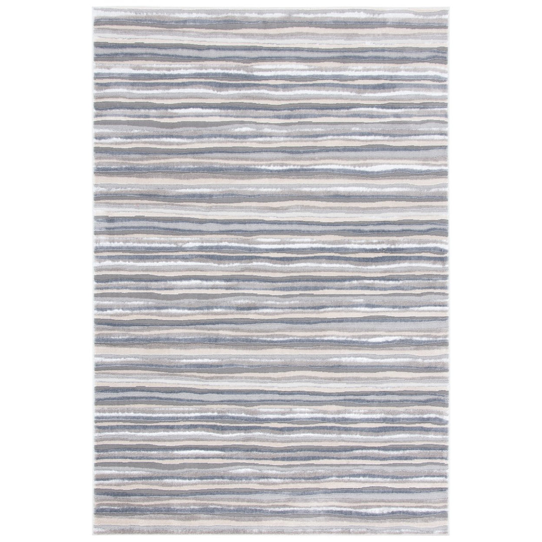 SAFAVIEH Lagoon Collection LGN148F Grey / Ivory Rug Image 1