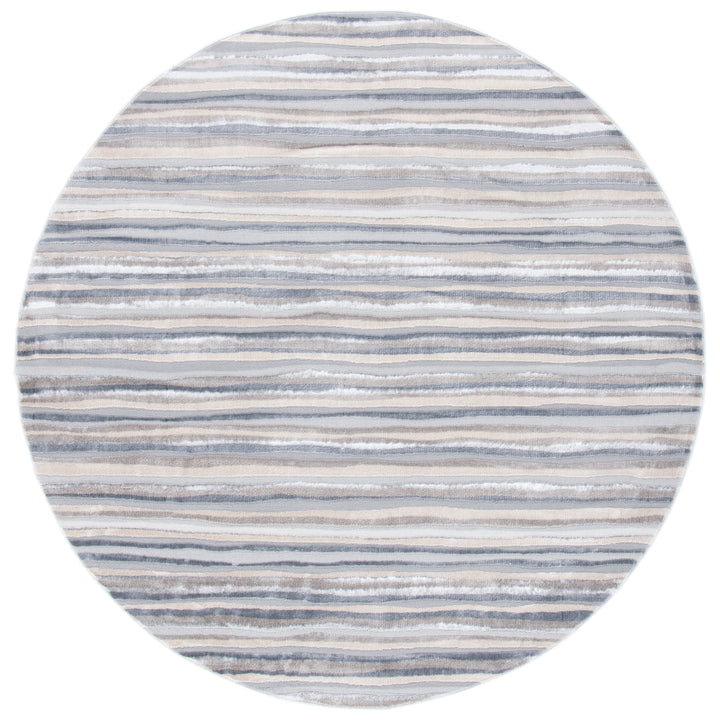 SAFAVIEH Lagoon Collection LGN148F Grey / Ivory Rug Image 3