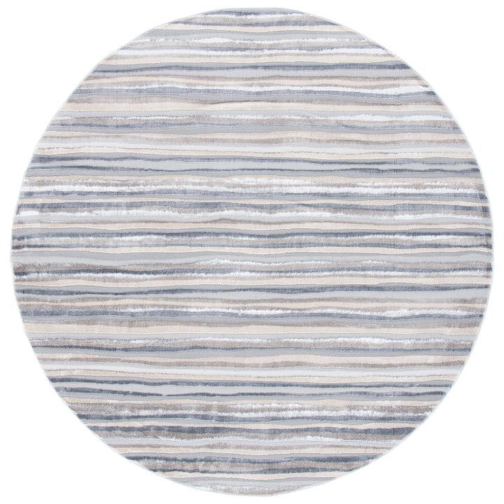 SAFAVIEH Lagoon Collection LGN148F Grey / Ivory Rug Image 1