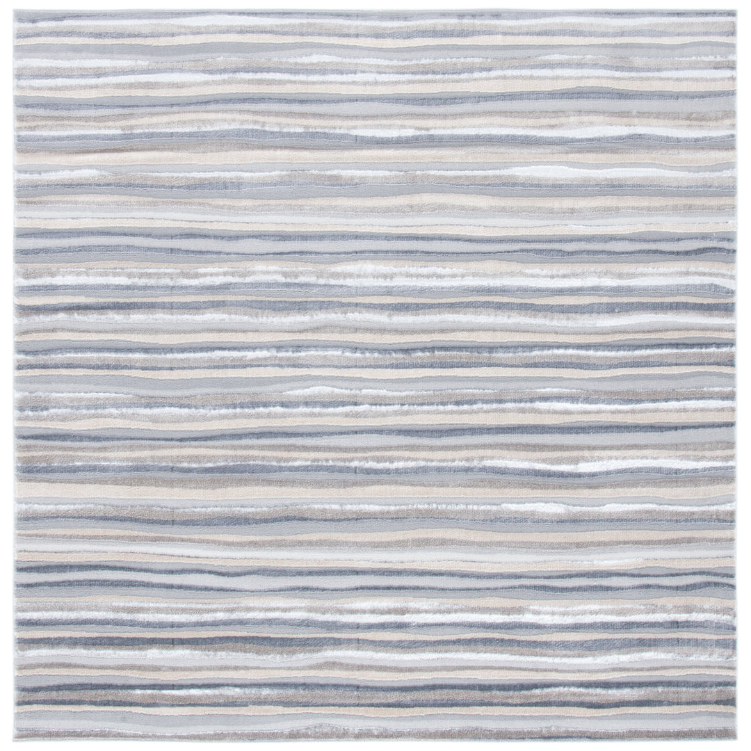 SAFAVIEH Lagoon Collection LGN148F Grey / Ivory Rug Image 4