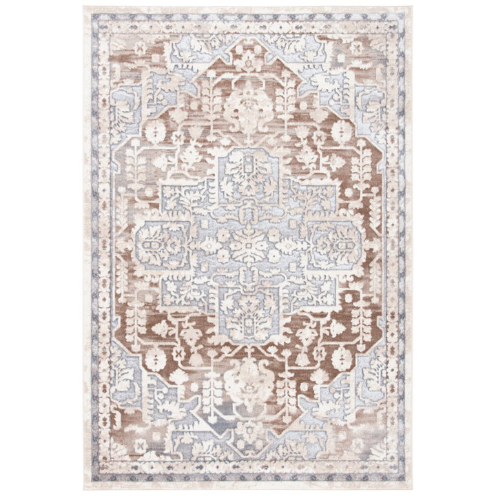 SAFAVIEH Lagoon Collection LGN172B Beige / Grey Rug Image 2