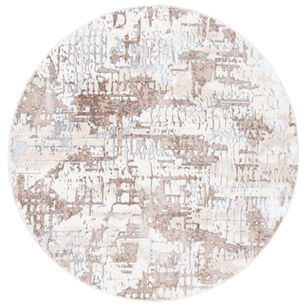 SAFAVIEH Lagoon Collection LGN174A Ivory / Grey Rug Image 3