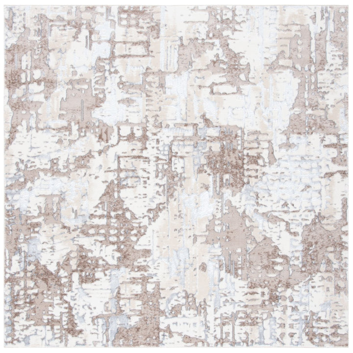 SAFAVIEH Lagoon Collection LGN174A Ivory / Grey Rug Image 4