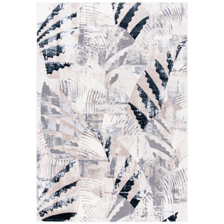 SAFAVIEH Lagoon Collection LGN180A Ivory / Grey Rug Image 2