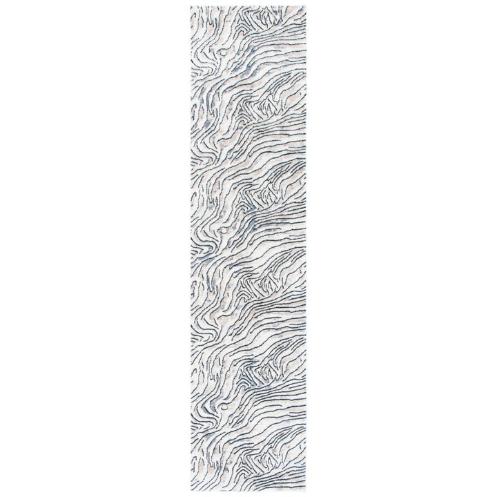 SAFAVIEH Lagoon Collection LGN187A Ivory / Grey Rug Image 1