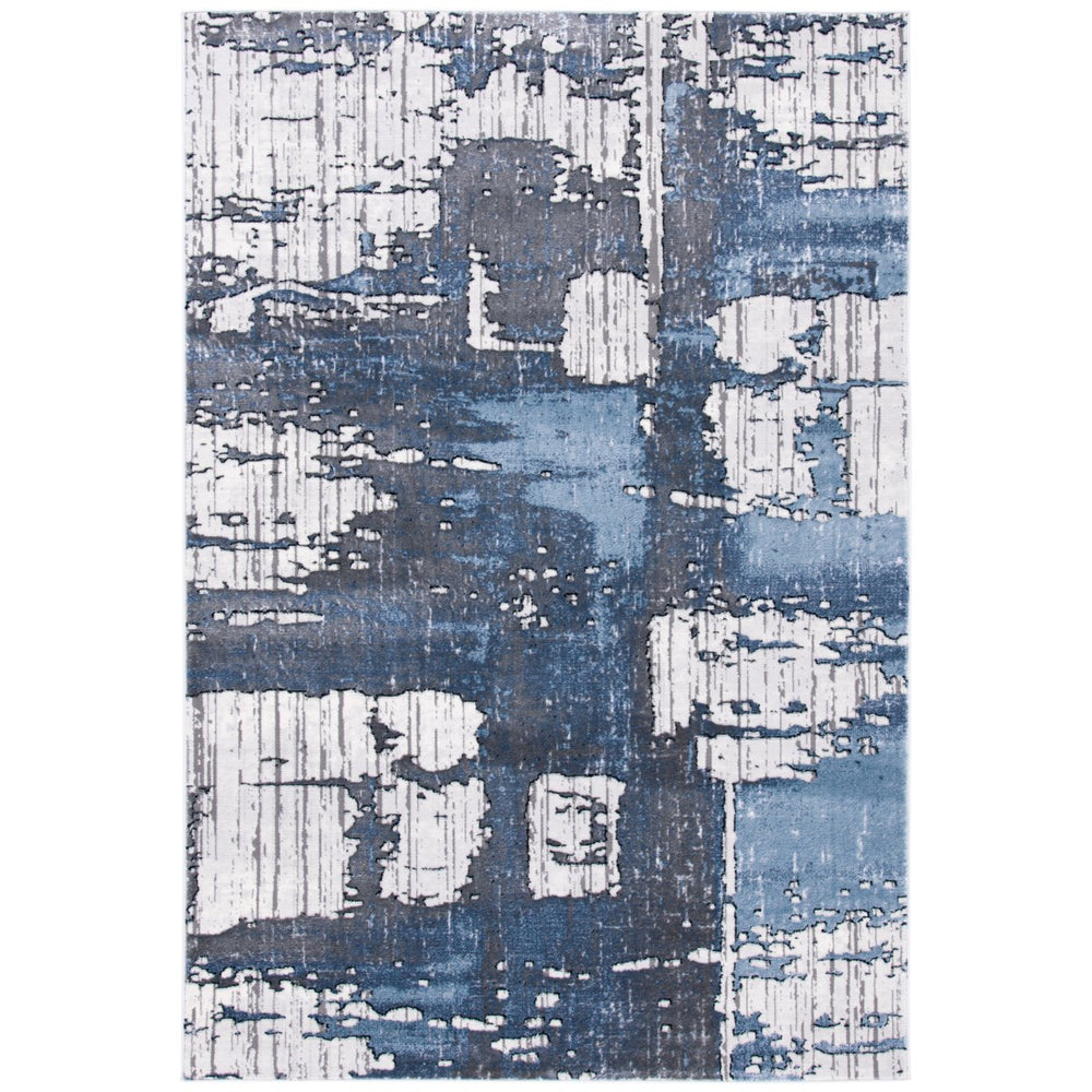 SAFAVIEH Lagoon Collection LGN186F Grey / Blue Rug Image 2