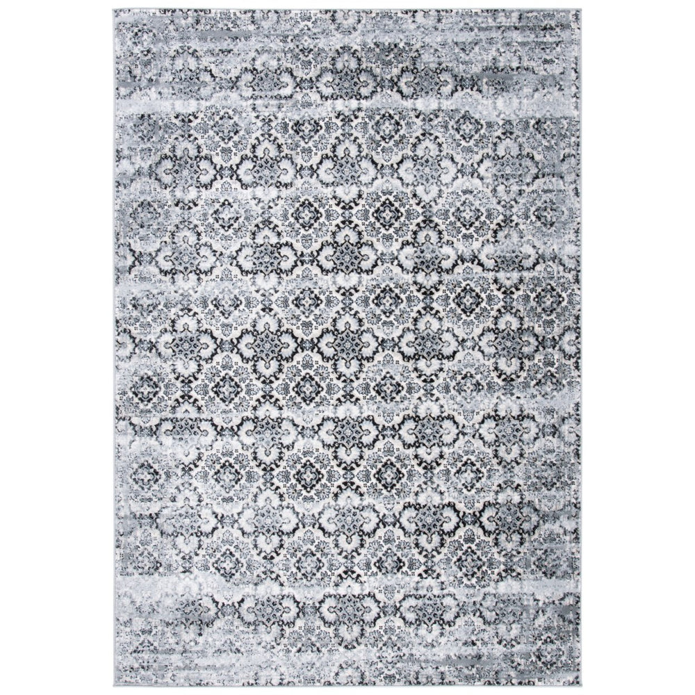 SAFAVIEH Lagoon Collection LGN230F Grey / Ivory Rug Image 2