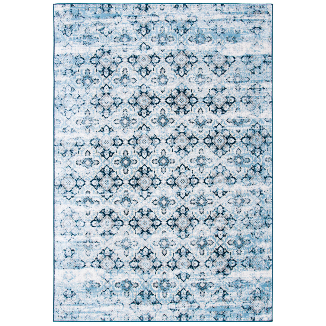 SAFAVIEH Lagoon Collection LGN230N Navy / Ivory Rug Image 2