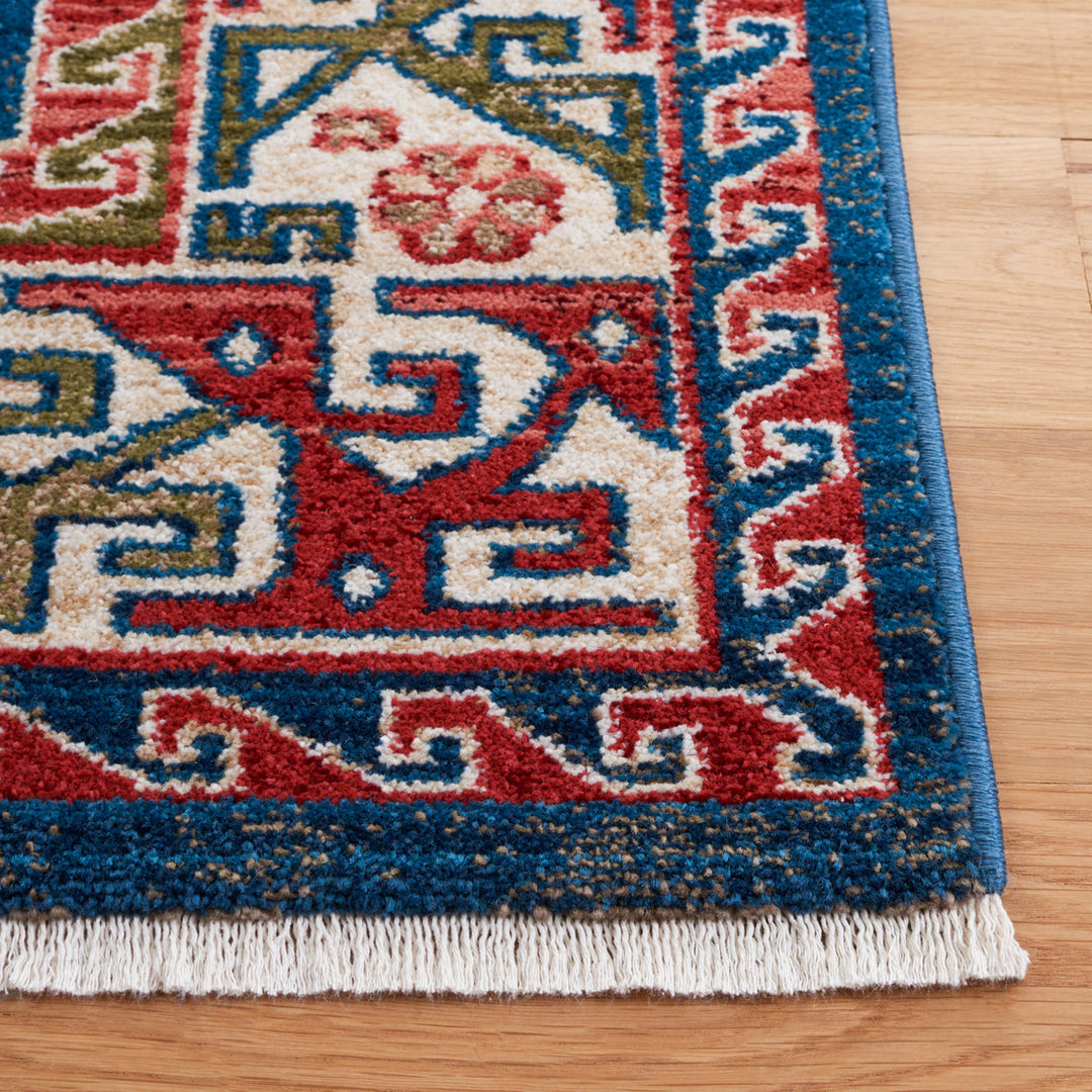 SAFAVIEH Kashan Collection KSN353M Blue / Ivory Rug Image 4