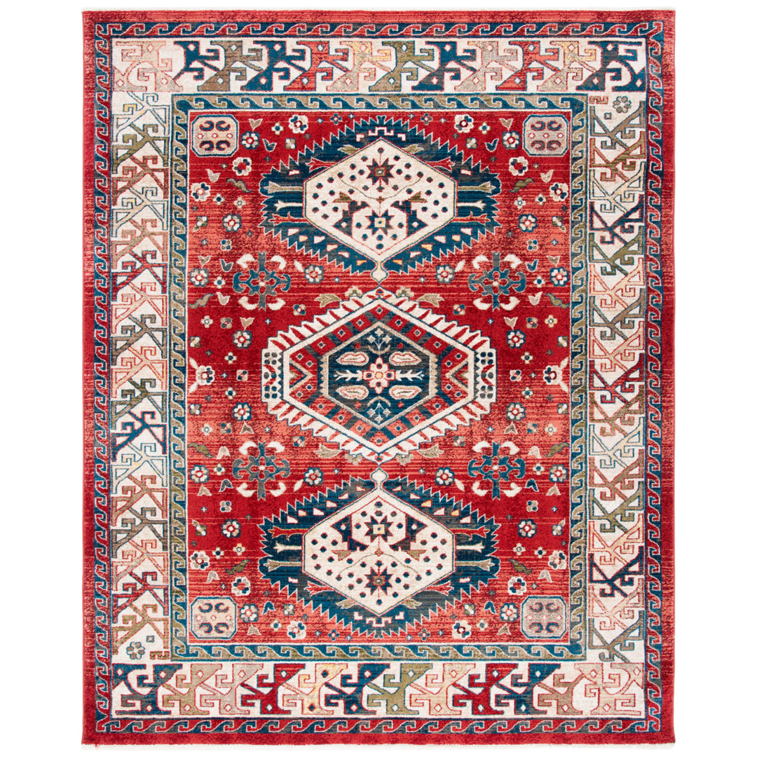 SAFAVIEH Kashan Collection KSN353P Rust / Ivory Rug Image 1