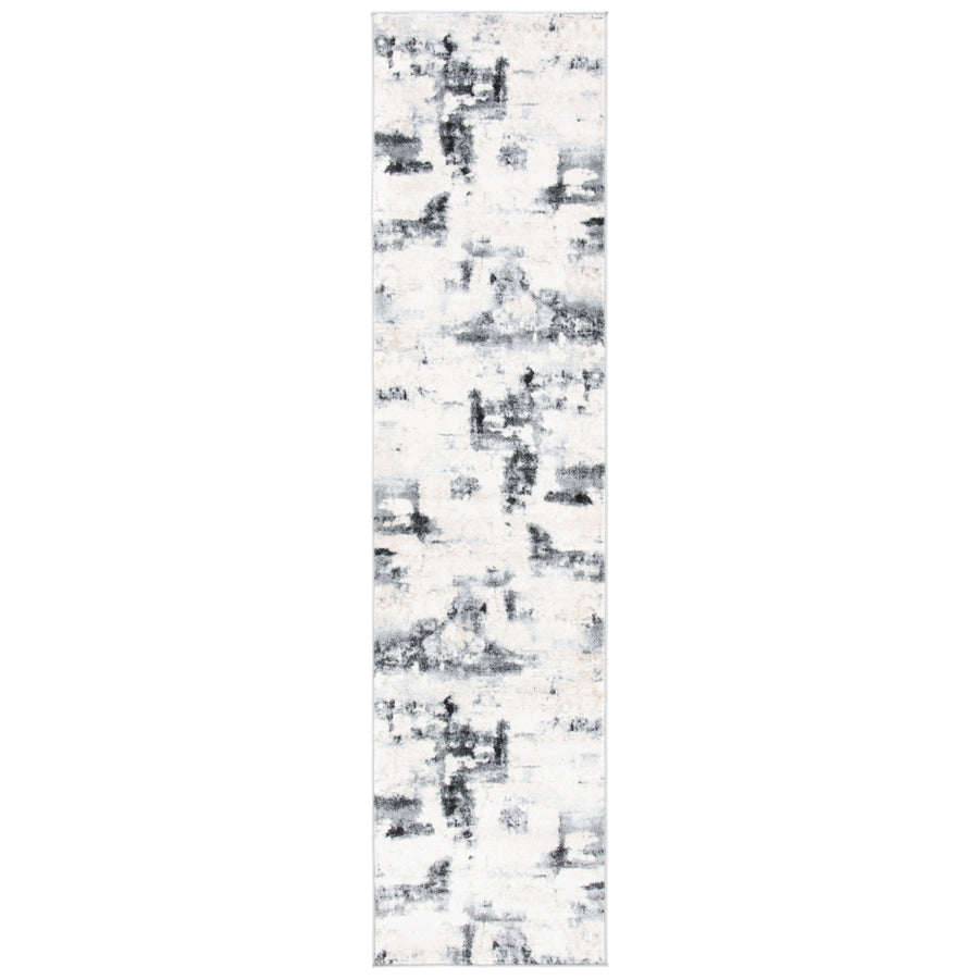 SAFAVIEH Lagoon Collection LGN208A Ivory / Charcoal Rug Image 1