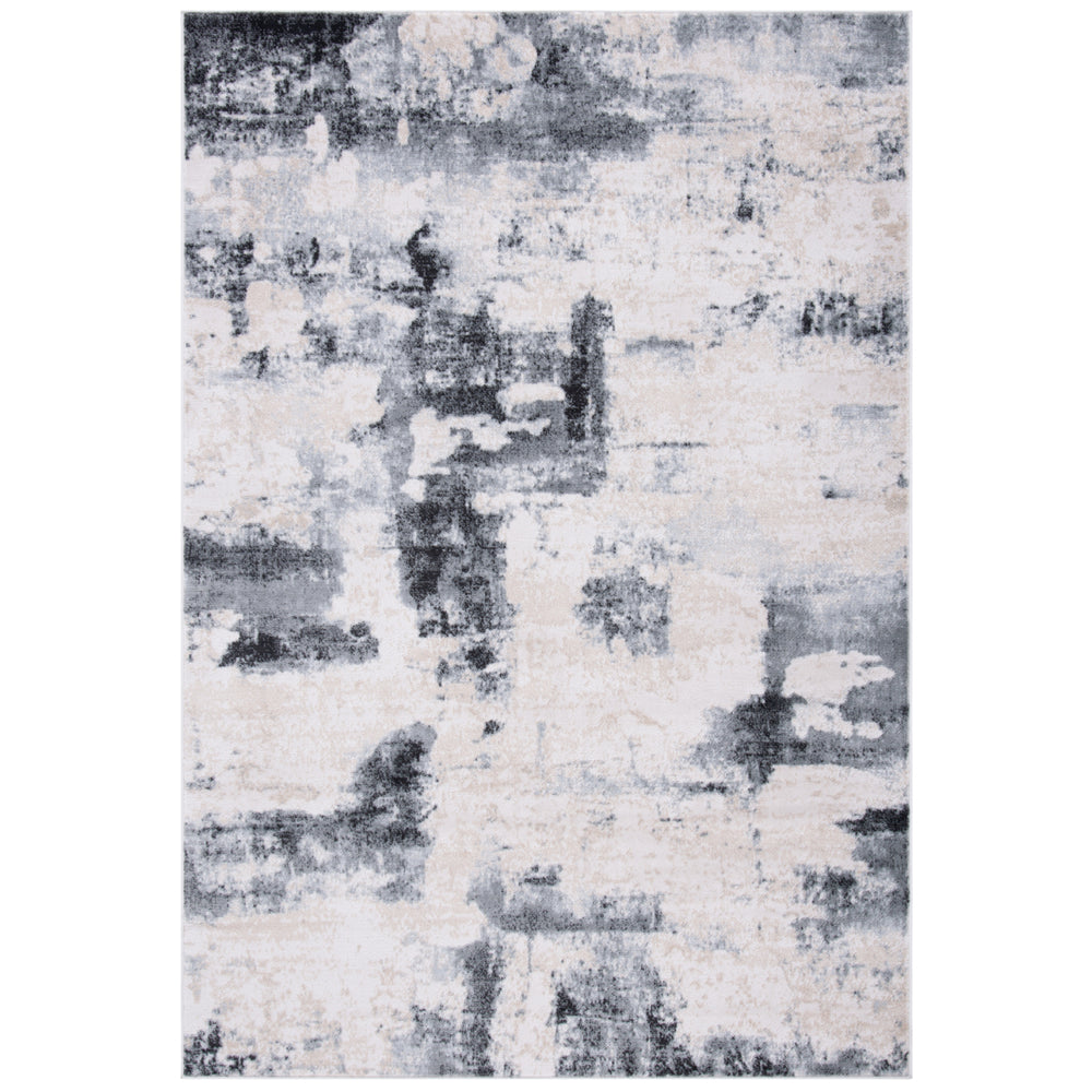 SAFAVIEH Lagoon Collection LGN208A Ivory / Charcoal Rug Image 2