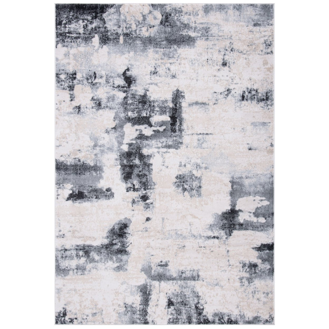 SAFAVIEH Lagoon Collection LGN208A Ivory / Charcoal Rug Image 1