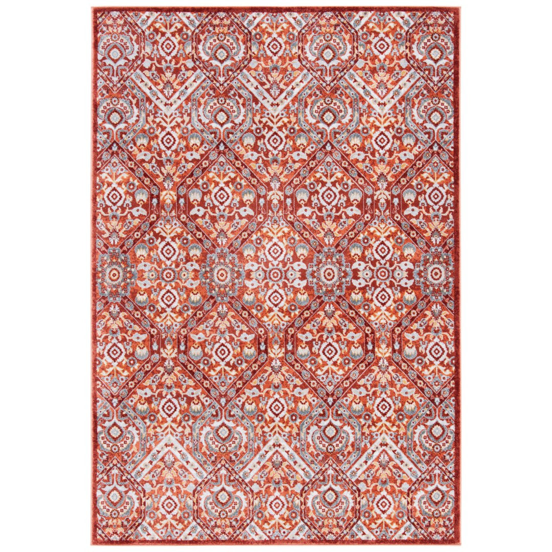 SAFAVIEH Lagoon Collection LGN238T Light Brown / Ivory Rug Image 1