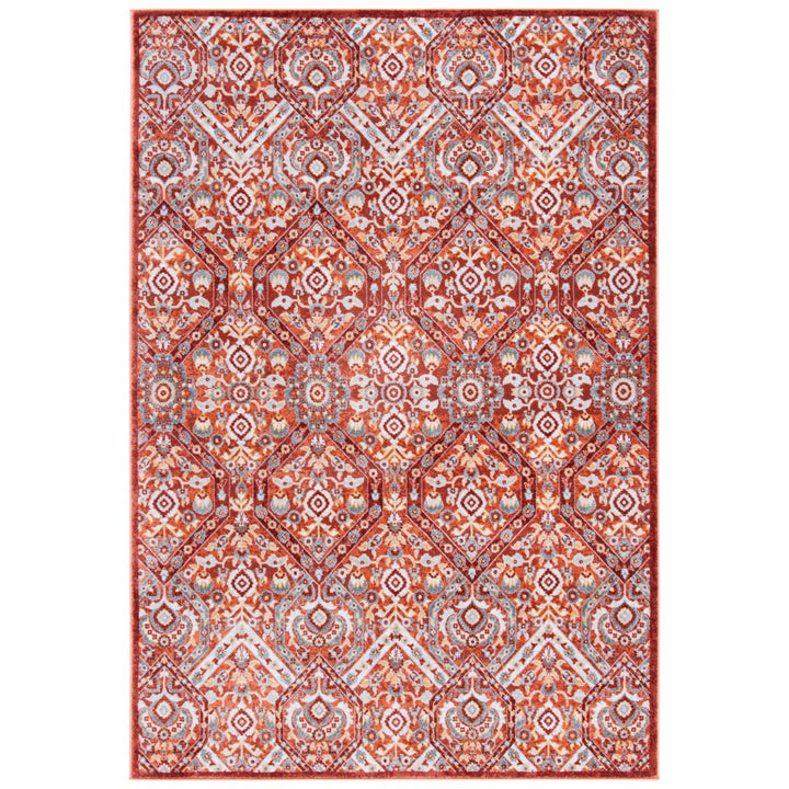 SAFAVIEH Lagoon Collection LGN238T Light Brown / Ivory Rug Image 1