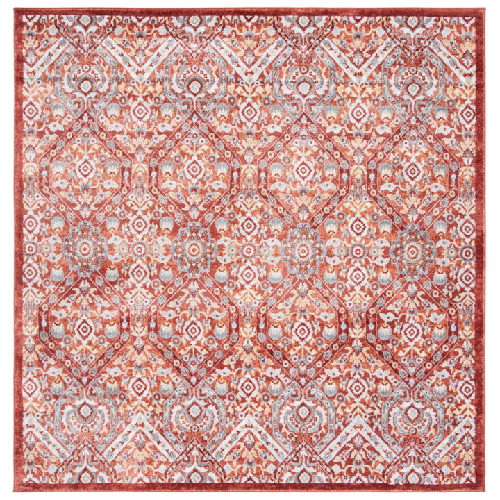 SAFAVIEH Lagoon Collection LGN238T Light Brown / Ivory Rug Image 1