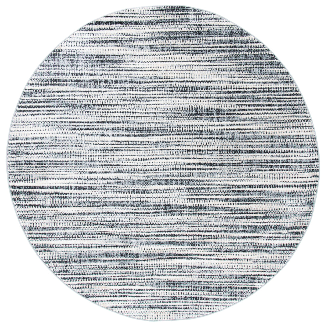 SAFAVIEH Lagoon Collection LGN243F Grey / Ivory Rug Image 3