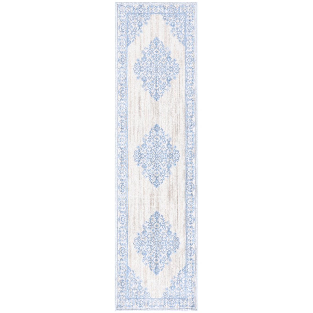 SAFAVIEH Lagoon Collection LGN503A Beige / Blue Rug Image 1