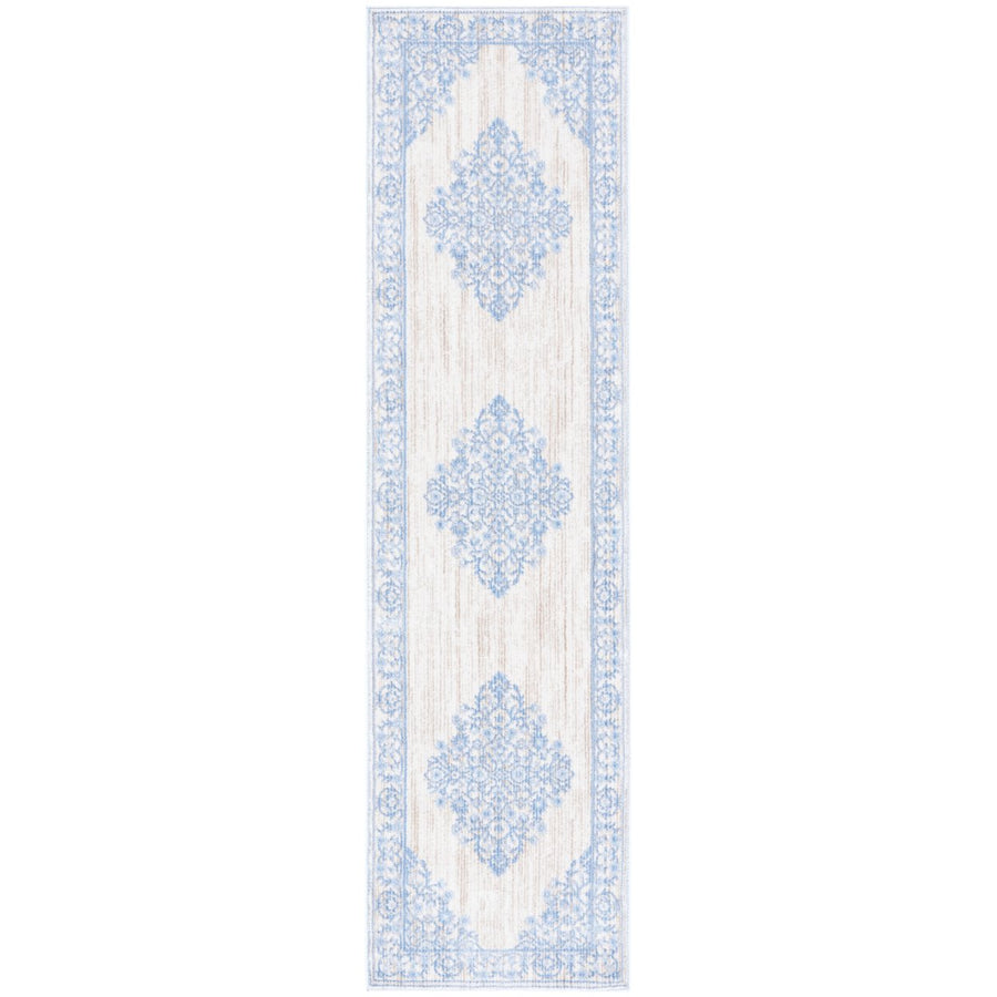 SAFAVIEH Lagoon Collection LGN503A Beige / Blue Rug Image 1