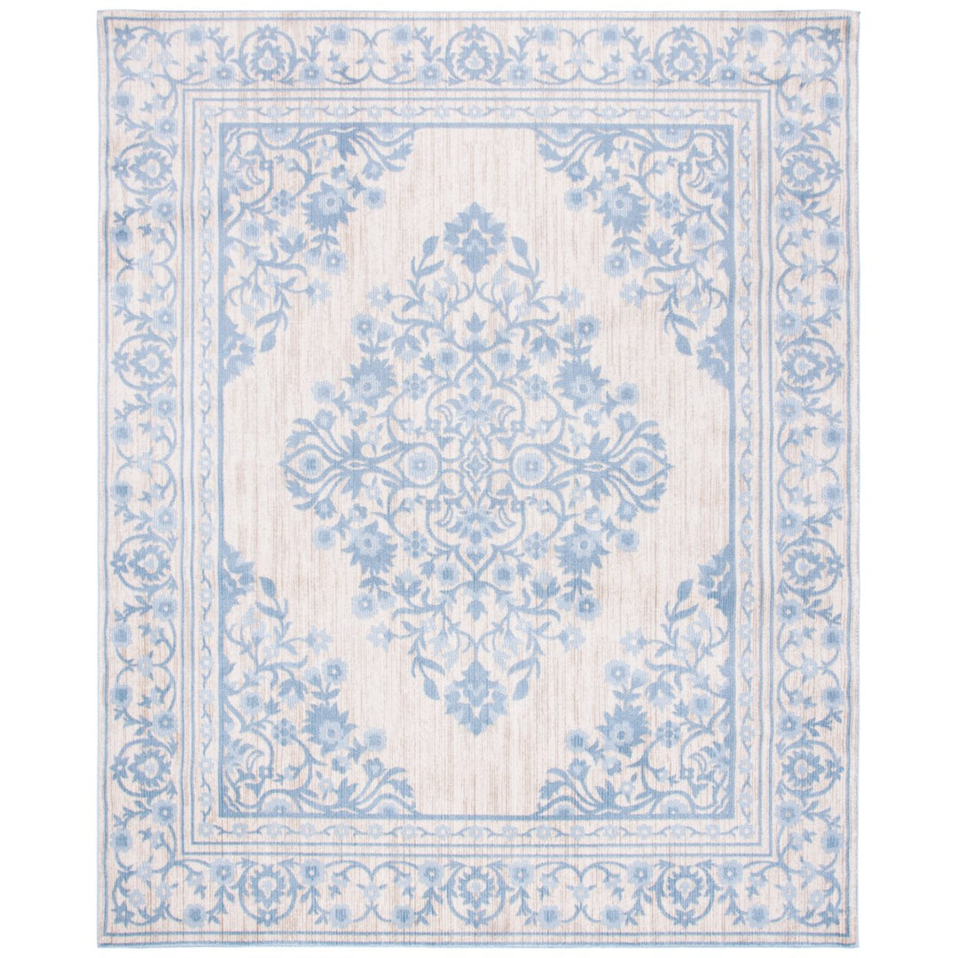 SAFAVIEH Lagoon Collection LGN503A Beige / Blue Rug Image 2