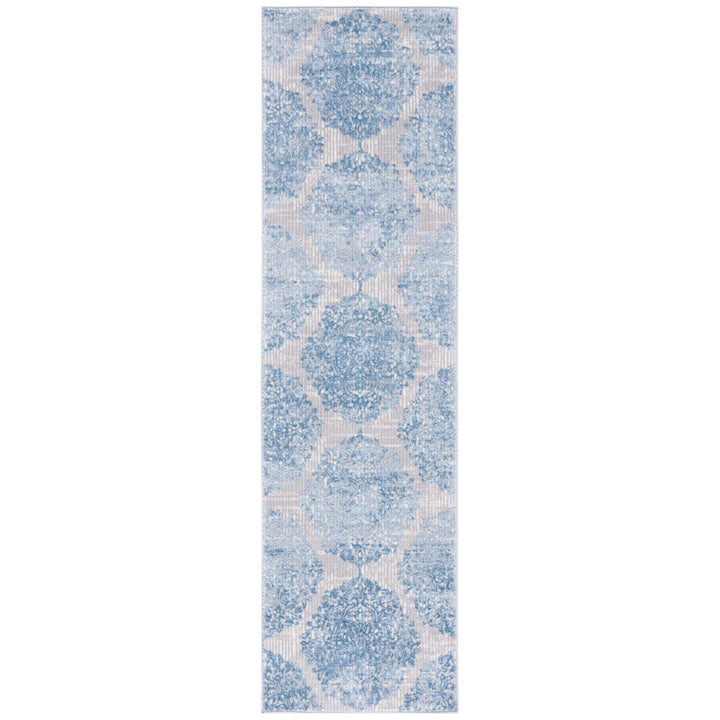 SAFAVIEH Lagoon Collection LGN506F Grey / Blue Rug Image 1